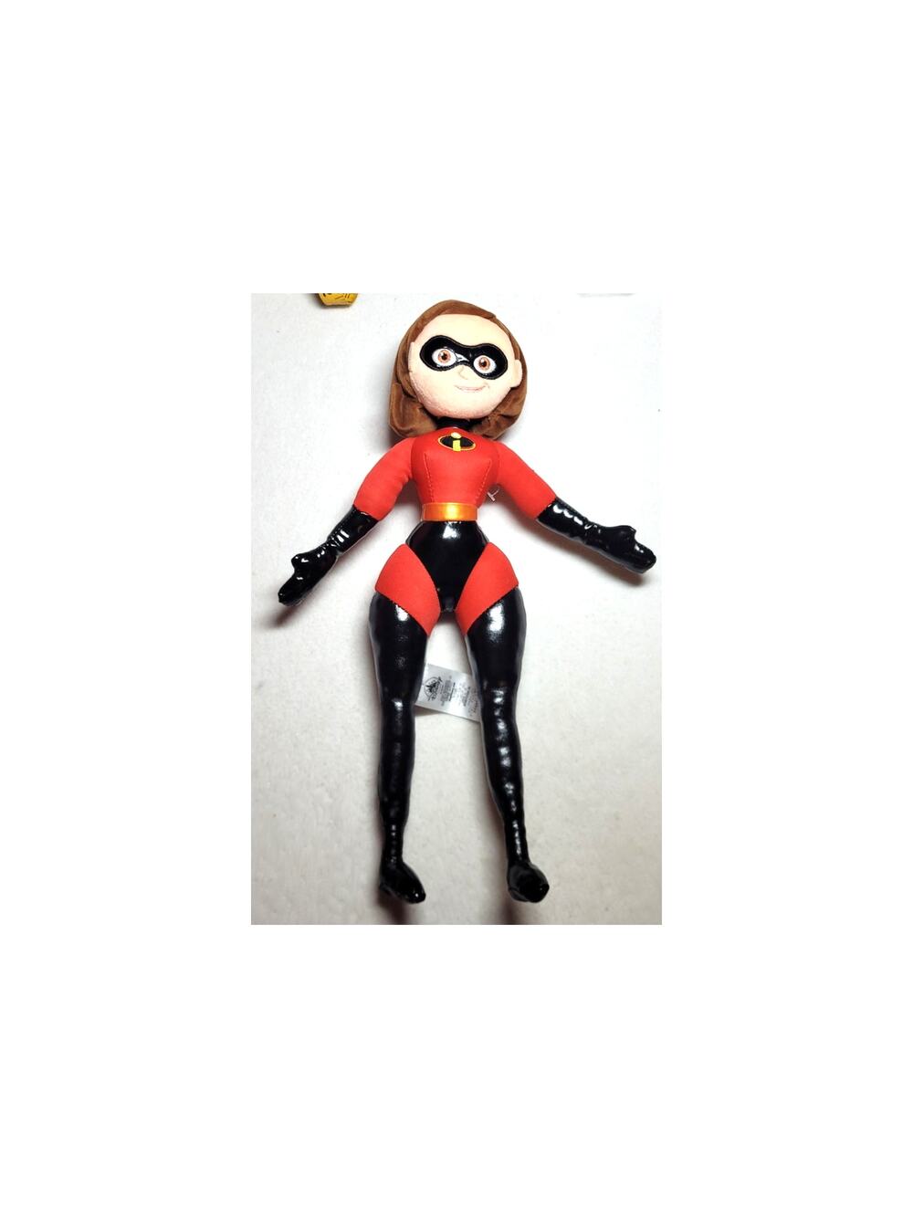 Disney Store 18" Incredibles 2 Elastigirl Plush Doll Embroidered Vinyl Accents